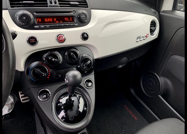 Fiat 500 Fiat 500 ABARTH CABRIO 2015r biała perła, piękny !!!